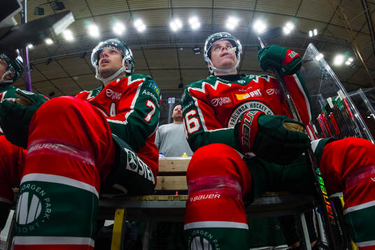 Frölundas Henrik Tömmernes och Dominik Egli