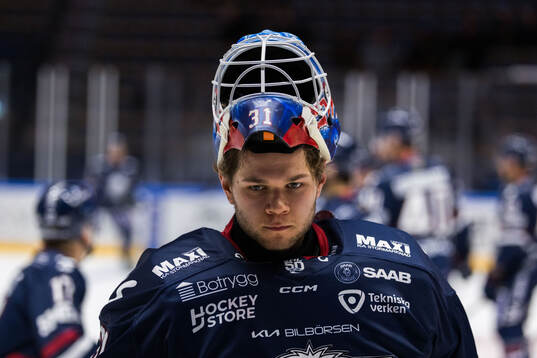 Linköpings målvakt Jesper Myrenberg