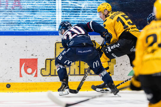 Linköpings Johan Johnsson och Skellefteås Lars Bryggman