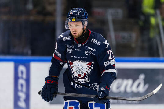 Linköpings Robin Kovacs deppar