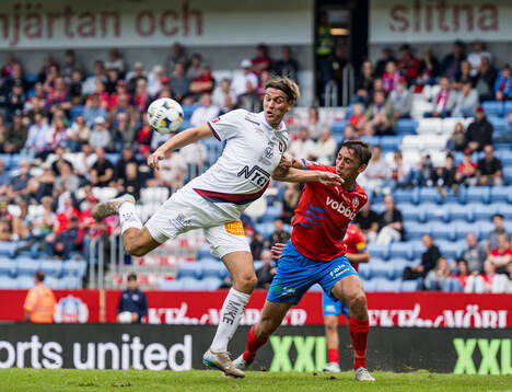 Örgrytes Noah Christoffersson och Helsingborgs Wilhelm