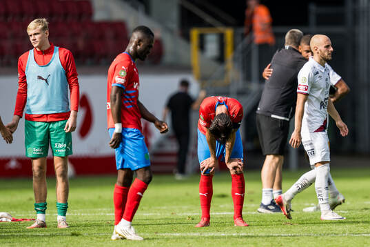 Helsingborgs Jon Birkfeldt deppar
