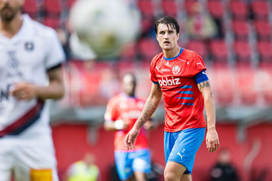 Helsingborgs Jon Birkfeldt deppar