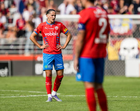Helsingborgs Ervin Gigovic deppar