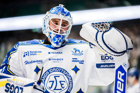 Leksands målvakt Jakob Hellsten