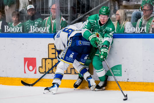 Leksands Alexander Lundqvist och Rögles Fredrik Olofsson