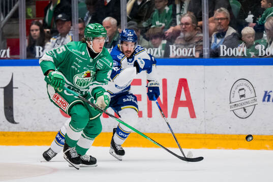 Rögles Gregor Biber och Leksands Matt Caito