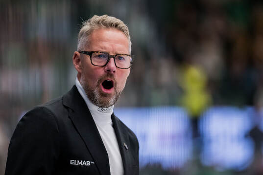 Leksands tränare Johan Hedberg