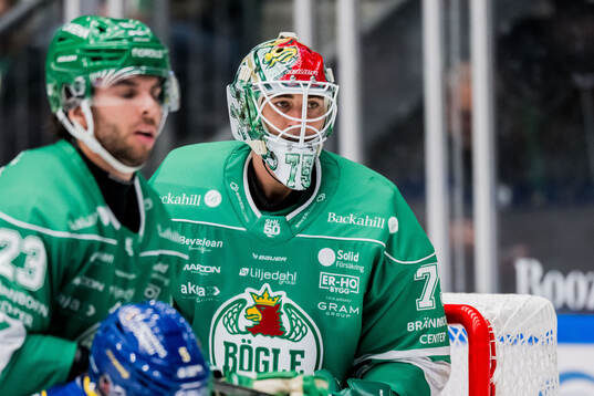 Rögles målvakt Arvid Holm