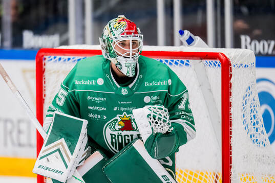 Rögles målvakt Arvid Holm