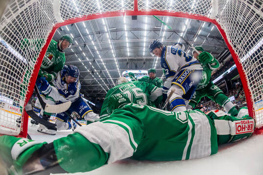 Leksands Alexander Lundqvist och Lukas Vejdemo oroar mot