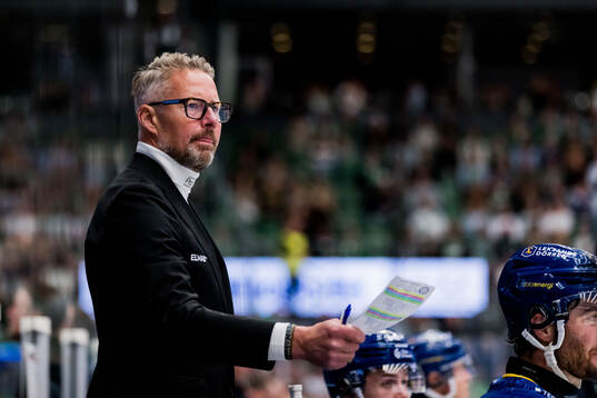 Leksands tränare Johan Hedberg