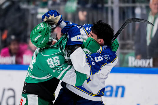 Rögles Mark Friedman och Leksands Gabriel Fortier