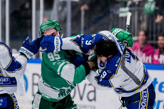 Rögles Mark Friedman och Leksands Gabriel Fortier