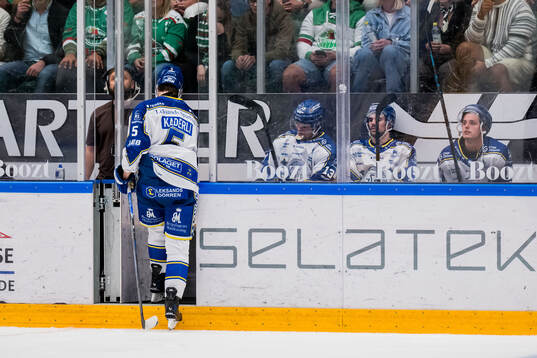 Leksands Jon Knuts, Gabriel Fortier, Anton Johansson och