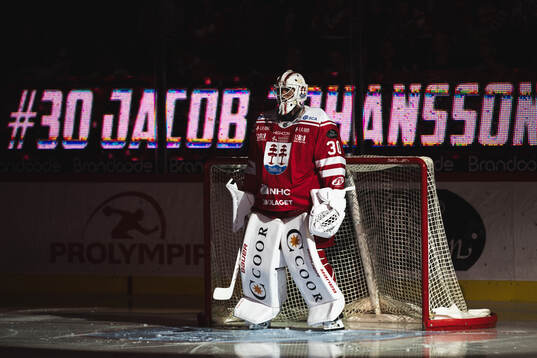 Timrås målvakt Jacob Johansson