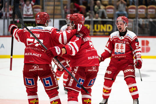 Timrås Anton Wedin jublar