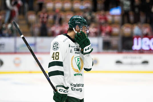 Färjestads Filip Roos deppar