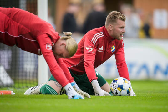 Östers målvakt Robin Wallinder
