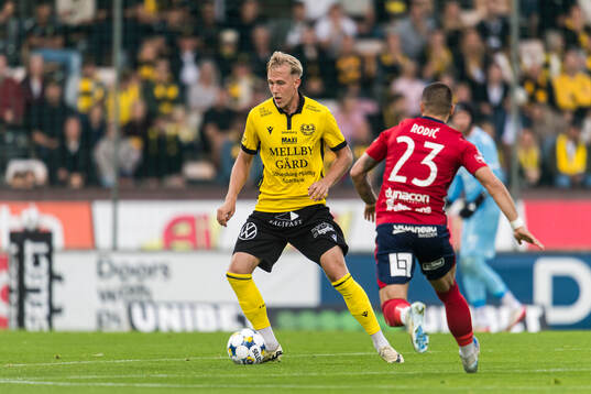Mjällbys Herman Johansson och Östers Vladimir Rodic