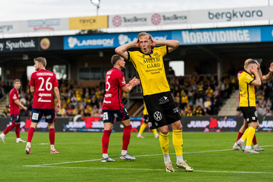 Mjällbys Herman Johansson deppar