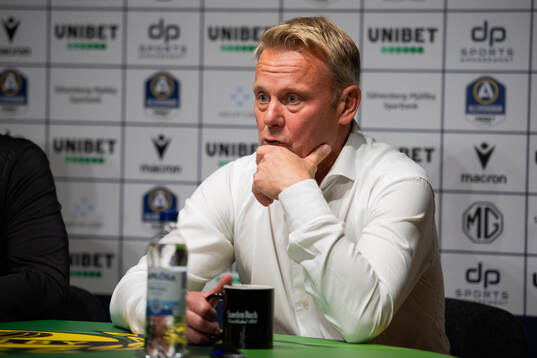 Östers IFs tränare Roberth Björknesjö