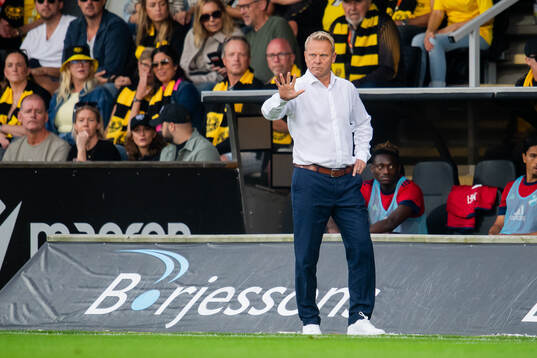 Östers IFs tränare Roberth Björknesjö