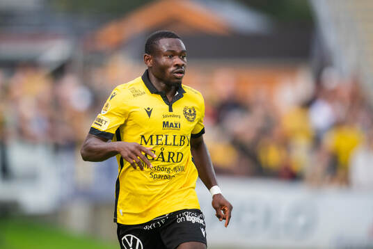 Mjällby AIFs Uba Charles Nwokoma