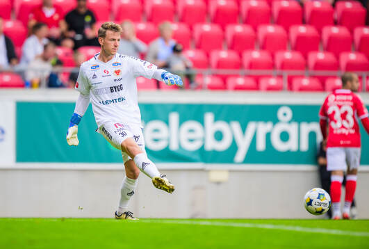 Kalmars målvakt Jakob Kindberg
