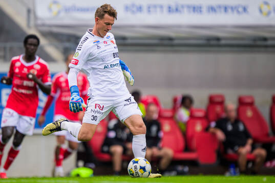 Kalmars målvakt Jakob Kindberg