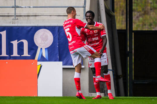 Kalmars Aboubacar Keita jublar