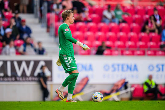 Sandvikens IFs målvakt Hannes Sveijer