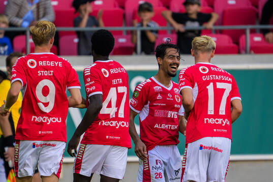 Kalmars Aboubacar Keita, Arash Motaraghebjafarpour och Carl