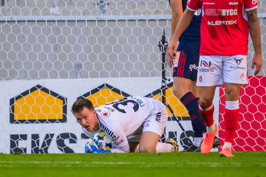 Kalmars målvakt Jakob Kindberg