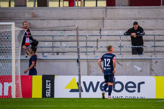 Sandvikens IFs Liam Vabö och Christopher Redenstrand