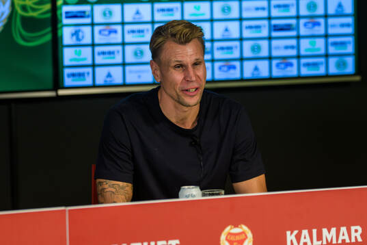 Kalmars tränare Toni Koskela