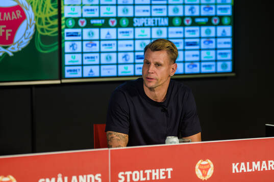 Kalmars tränare Toni Koskela