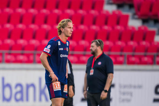 Sandvikens IFs Oskar Löfström deppar