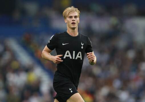 Lucas Bergvall of Tottenham