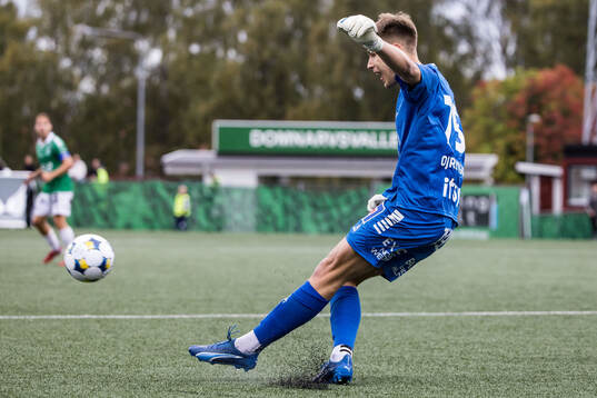 Under fotbollsmatchen i Superettan mellan Brage och Örebro
