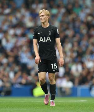 Lucas Bergvall of Tottenham