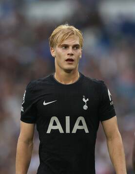 Lucas Bergvall of Tottenham