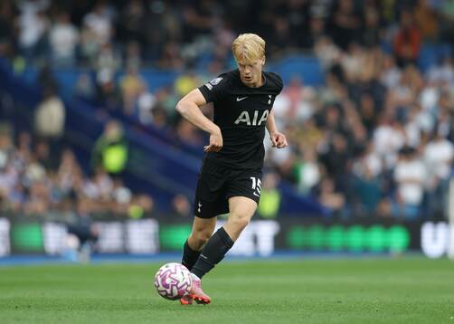 Lucas Bergvall of Tottenham