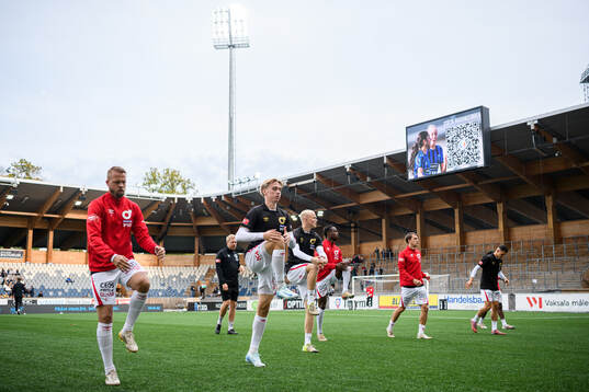 under fotbollsmatchen i Allsvenskan mellan Sirius och