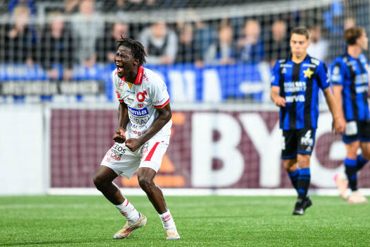 Degerfors Philippe Ndinga Ossiabadjouo jublar