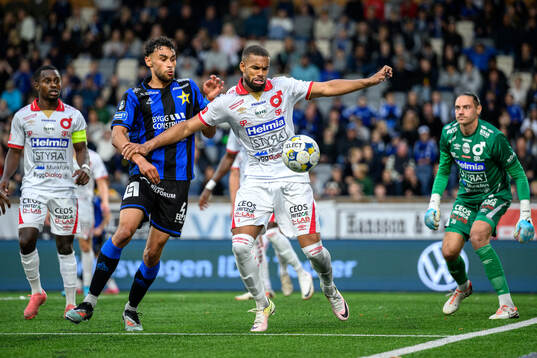 Sirius Joakim Persson och Degerfors Leon Hien