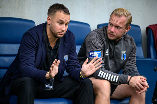Sirius herrlagschef Jonathan Ederström och Max Westerberg