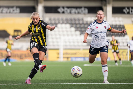 Häckens Matilda Nildén och Rosengårds Hanna Andersson