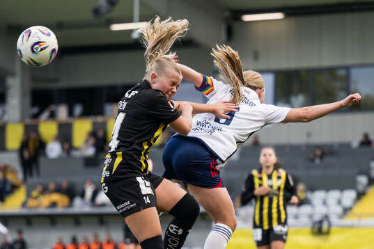 Häckens Matilda Nildén och Rosengårds Hanna Andersson