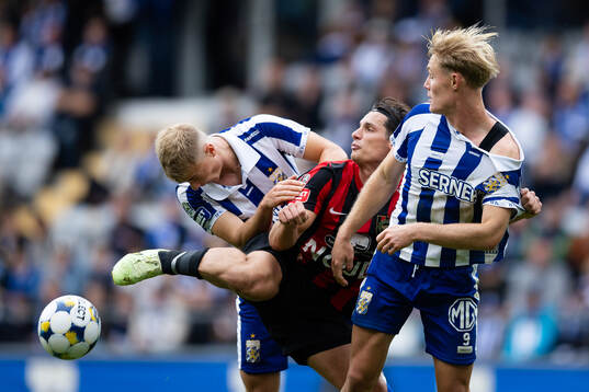 IFK Göteborgs David Kruse och Max Fenger